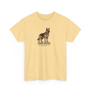 German Shepherd Noble Protector Tee, Loyal Dog Lover Gift Graphic Shirt