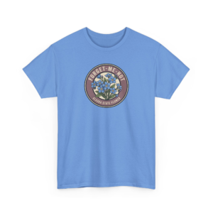 Alaska Forget-Me-Not State Flower Shirt | Vintage Botanical Graphic Tee