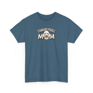 Standard Poodle Mom Graphic Tee | Poodle Lover's Cotton Tee