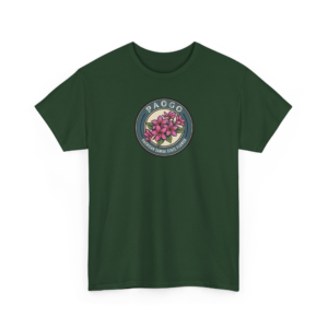 Paogo American Samoa State Flower Shirt | Tropical Plumeria Botanical Tee