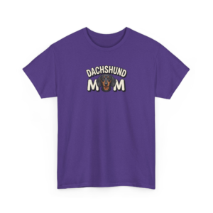 Dachshund Mom Graphic Tee | Cute Wiener Dog Gift for Doxie Lovers