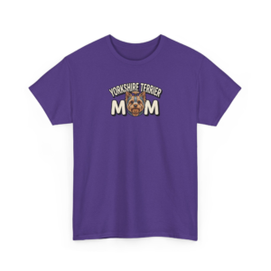 Yorkshire Terrier Mom Graphic Tee | Cute Dog Lover Gift Shirt