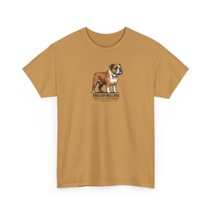 English Bulldog Loyal Companion Graphic Tee | Vintage Style Dog Lover Gift