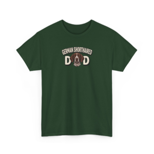 German Shorthaired Dad Graphic T-Shirt | Premium GSP Father Dog Lover Gift
