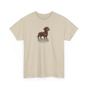 The Brave Companion Weiner Dog Tee | Gift for Doxie Lovers