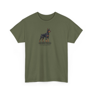 Doberman Pinscher Vigilant Guardian Tee | Majestic Dog Breed Graphic Shirt
