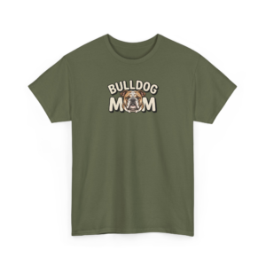 Bulldog Mom Graphic T-Shirt | Cute English Bulldog Lover Gift for Women