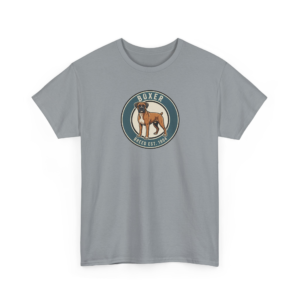 Boxer Dog Badge T-Shirt | Heritage Breed Owner's Graphic Tee