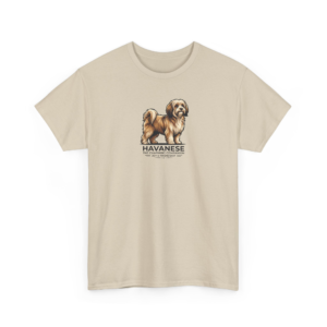Havanese Dog Graphic Tee - The Charming Companion Breed Gift Shirt