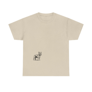 Minimalist French Bulldog Graphic Tee | Frenchie Breed Gift for Dog Lovers