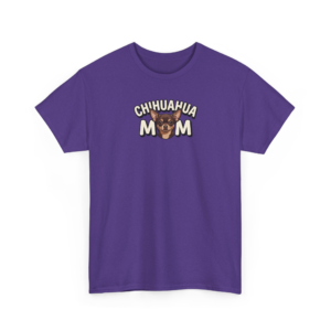 Chihuahua Mom Graphic Tee | Cute Bubble Letter Dog Owner Gift