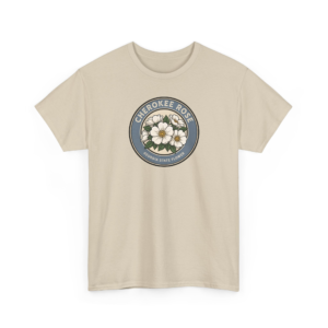 Georgia Cherokee Rose Botanical Shirt | Vintage Floral State Pride Gift