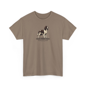 English Springer Spaniel Graphic Tee | Vintage Dog Lover Gift | Classic Cotton