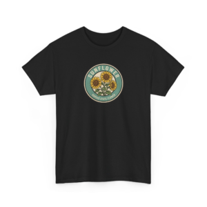 Kansas Sunflower State Flower Graphic Tee | Botanical Nature Lover Shirt