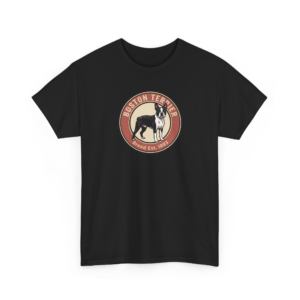 Boston Terrier Breed Est 1893 Shirt | Heritage Circular Emblem Canine Tee