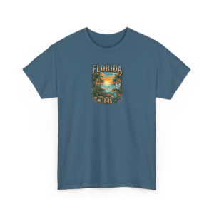 Florida 1845 Alligator T-Shirt | Sunshine State Paradise Graphic Tee