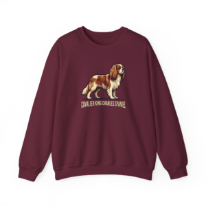 Cavalier King Charles Spaniel Sweatshirt | Elegant Dog Lover Graphic Gift
