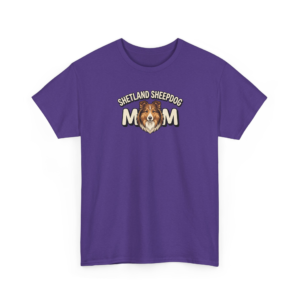 Cute Shetland Sheepdog Mom Graphic Tee | Sheltie Owner Gift Shirt