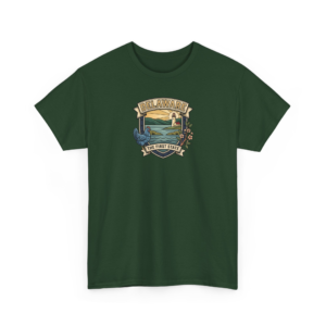 Delaware Blue Hen State Emblem Tee | The First State Pride Gift