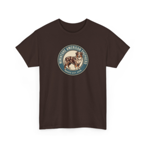 Miniature American Shepherd Crest Graphic Tee | Heritage Breed Est 2015 Shirt