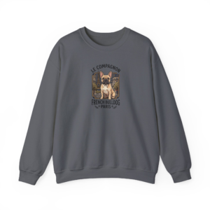 Parisian French Bulldog Sweatshirt | Le Compagnon Frenchie Lover Gift