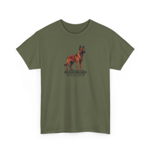 Belgian Malinois Elite Worker Tee | Athletic Dog Breed Graphic Shirt