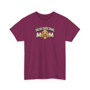 English Cocker Spaniel Mom T-Shirt | Charming Spaniel Owner Graphic Tee Gift