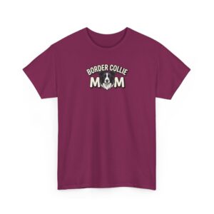 Border Collie Mom Graphic Tee | Clever Herding Breed Pet Parent Apparel