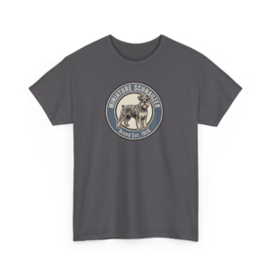 Miniature Schnauzer Breed Crest Tee | Custom Graphic Dog Lover Gift