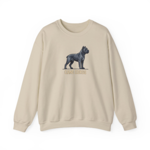 Cane Corso Modern Graphic Crewneck Sweatshirt | Guard Dog Lover Gift