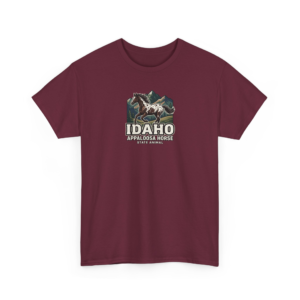 Idaho Appaloosa Horse State Animal Tee | Mountain Wildlife Cotton Shirt